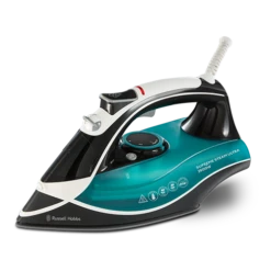 Supremesteam White and Blue Traditional Iron -russell hobbs Sales rh main image 23260