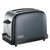 Russell Hobbs Colours+ 2 Slice Toaster Grey -russell hobbs Sales rh main image 23332 1 1