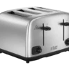 Russell Hobbs Brushed Stainless Steel 4 Slice Toaster -russell hobbs Sales rh main image 24094