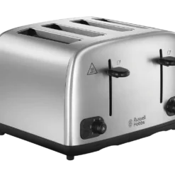 Russell Hobbs Brushed Stainless Steel 4 Slice Toaster