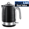 Russell Hobbs Inspire Black Kettle -russell hobbs Sales rh main image 24361 ShortList