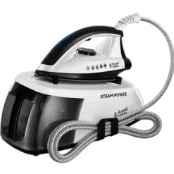 Steam Power Blue Steam Generator Iron White -russell hobbs Sales rh main image 24420