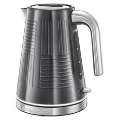 Russell Hobbs Geo Steel Kettle Silver -russell hobbs Sales rh main image 25240 1