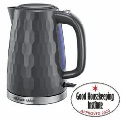 Russell Hobbs Honeycomb Grey Kettle