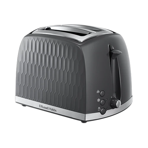 Russell Hobbs Honeycomb 2 Slice Grey Toaster 3 Russell Hobbs Honeycomb 2 Slice Grey Toaster