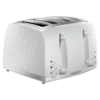 Russell Hobbs Honeycomb 4 Slice White Toaster -russell hobbs Sales rh main image 26070 3