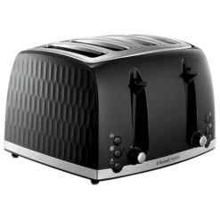 Russell hobbs Official Shop 19 Russell Hobbs Honeycomb 4 Slice Black Toaster