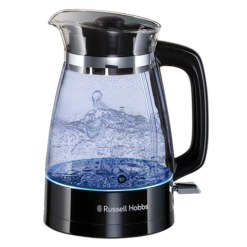 Russell Hobbs Classic Glass Kettle - Black -russell hobbs Sales rh main image 26080 1