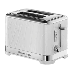 Russell hobbs Official Shop 9 Russell Hobbs Structure White 2 Slice Toaster