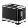 Russell Hobbs Structure Black 2 Slice Toaster 1 Russell Hobbs Structure Black 2 Slice Toaster -russell hobbs Sales rh main image 28091