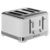 Russell Hobbs Structure White 4 Slice Toaster -russell hobbs Sales rh main image 28100