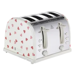 Russell Hobbs Emma Bridgewater Pink Hearts 4 Slice Toaster