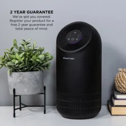 Russell Hobbs Clean Air Compact Air Purifier with Touch Control Black -russell hobbs Sales rhap1001b lifestyle 2000px 05