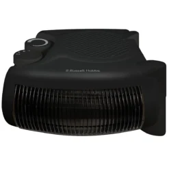 Russell Hobbs 2kW Black Portable Horizontal or Vertical Fan Heater -russell hobbs Sales rhfh1005b front 2000px