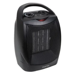 Russell Hobbs 1.5kW Ceramic Black Portable Upright Fan Heater -russell hobbs Sales rhfh1006b product hero 2
