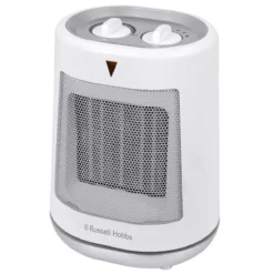 Russell hobbs Official Shop 30 Russell Hobbs 2kW Oscillating Ceramic Electric Fan Heater in White