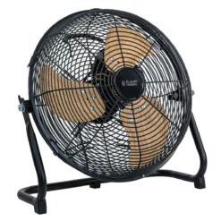 Russell Hobbs 12” Black Scandi Floor Fan -russell hobbs Sales rhgf1221wdb artwork hero 1