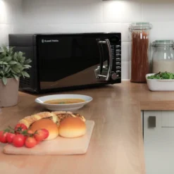 Legacy 17 Litre Black Digital Microwave With Chrome Handle -russell hobbs Sales rhm1714bc high 8