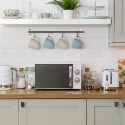 Inspire 17 Litre White Manual Microwave -russell hobbs Sales rhm1731 lifestyle banner 1 1