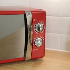 Classic Red 17 Litre Manual Microwave -russell hobbs Sales rhmm701r features 3