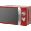 Classic Red 17 Litre Manual Microwave -russell hobbs Sales rhmm701r hero flat