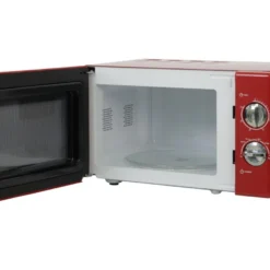 Classic Red 17 Litre Manual Microwave -russell hobbs Sales rhmm701r open
