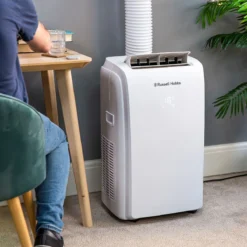 Russell Hobbs 2 in 1 Portable Air Conditioner and Dehumidifier 11000 BTU -russell hobbs Sales rhpac11001 lifestyle 2000px 2