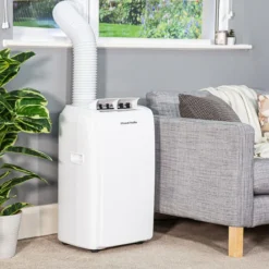 Russell Hobbs 2 in 1 Portable Air Conditioner and Dehumidifier 11000 BTU -russell hobbs Sales rhpac11001 lifestyle 2000px 5