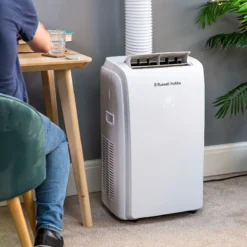 Russell Hobbs 2 in 1 Portable Air Conditioner and Dehumidifier 9000 BTU -russell hobbs Sales rhpac4002 lifestyle 2
