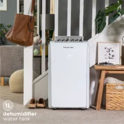 Russell Hobbs 2 in 1 Portable Air Conditioner and Dehumidifier 9000 BTU -russell hobbs Sales rhpac4002 lifestyle 4