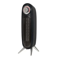 Russell Hobbs 2kW Black Retro Ceramic Tower Heater