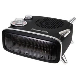 Russell Hobbs Retro 1.8kW Horizontal/Vertical Black Fan Heater -russell hobbs Sales rhrethfh1001b hero2 2000px